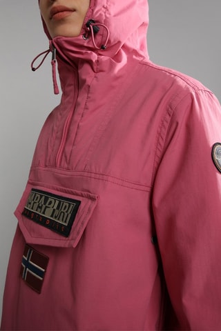 Windjack met Capuchon Rainforestwint Roze