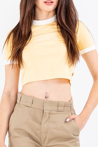 Crop top - Geel - Dickies