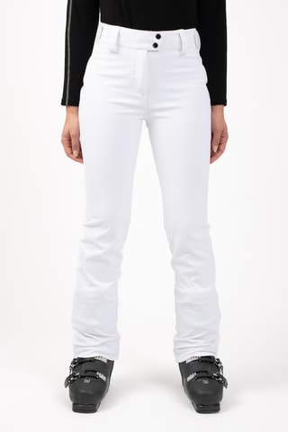 Skibroek Slim Fit Softshell Isoar - Wit