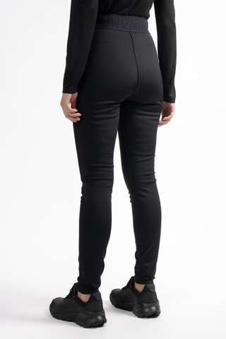 Skibroek Slim Fit Softshell Ivia - Zwart