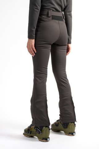 Skibroek Slim Fit Softshell Izalys - Zwart