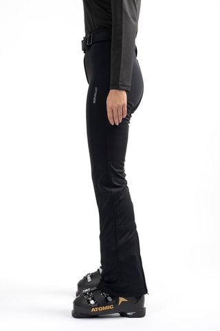 Skibroek Slim Fit Softshell Izalys - Zwart