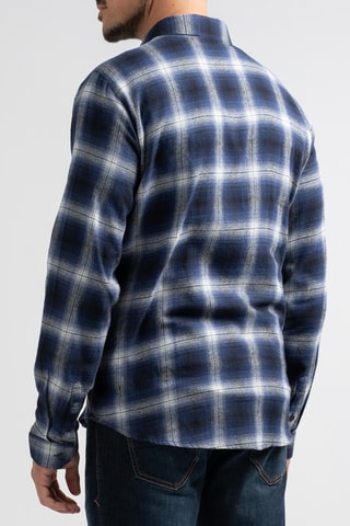 Overhemd Alkahar - Marineblauw