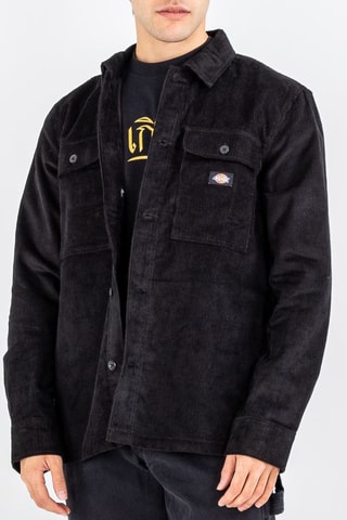 Velours Overhemd Higginson - Zwart - Dickies