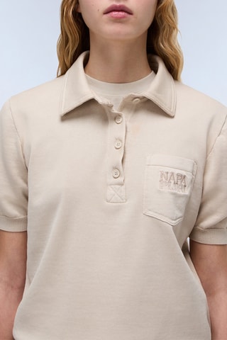 Polo D Cassis - Beige - Napapijri