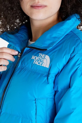 Gewatteerde Jas Nuptse - Turquoise