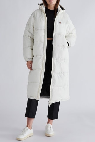 Lange Gewatteerde Jas New Alatna - Wit