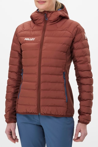 Gewatteerde jas met capuchon Fitz Roy Warm -Bruin 