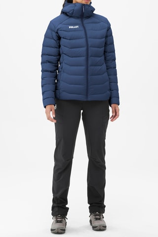 Gewatteerde Jas met Capuchon Jas Evole 700 Hd - Marineblauw