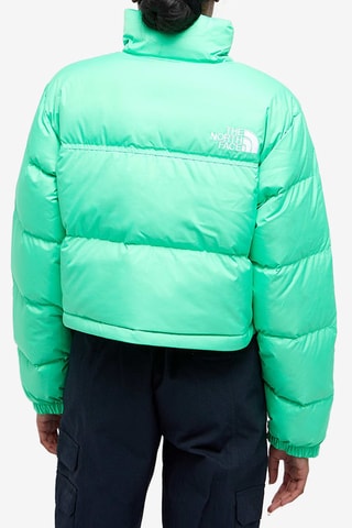 Gewatteerde Jas Nuptse - Lichtgroen