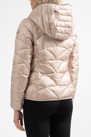 Gewatteerde Jas met Capuchon Nerriga - Beige