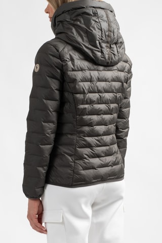 Gewatteerde Jas met Capuchon Nizyro - Antraciet