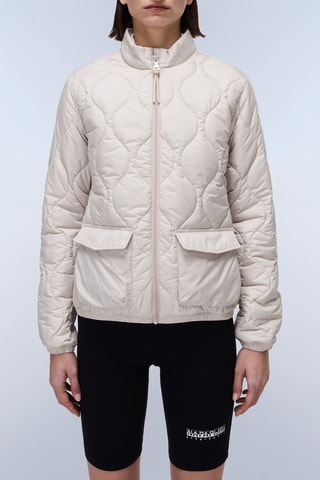 Gewatteerde Jas A Belle - Ecru