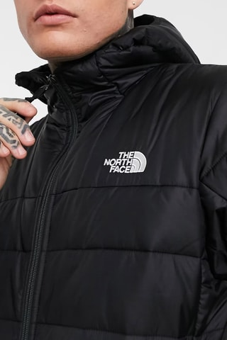 Gewatteerde Jas met Capuchon - Zwart