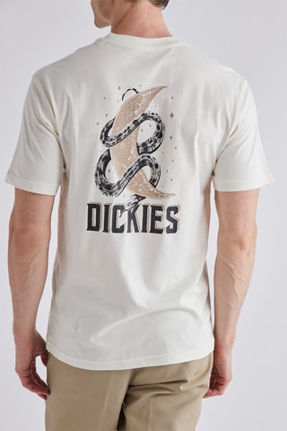 T-shirt Lake Oswego Moon Snake - Ecru - Dickies