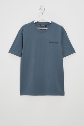 T-shirt Quest - Blauw - Napapijri