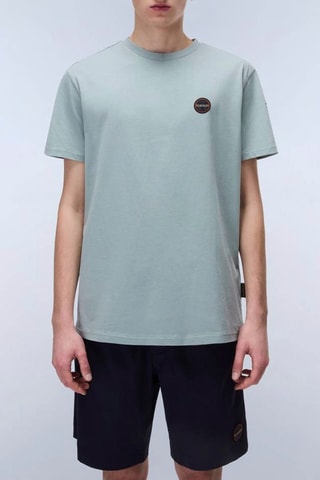 T-shirt Badge - Zeegroen