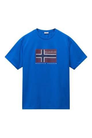 T-shirt Semiles - Felblauw