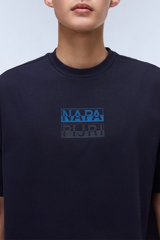 T-shirt S Cortona - Marineblauw