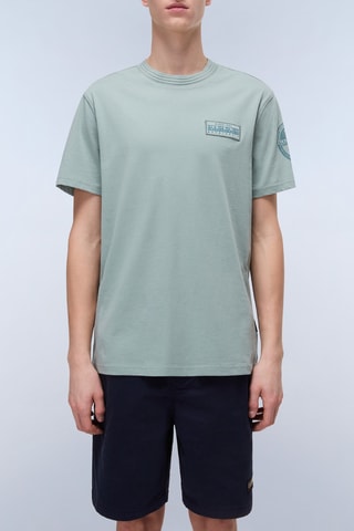 T-shirt S Armundsen - Groengrijs