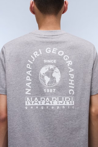 T-shirt S Dati - Gemêleerd Donkergrijs