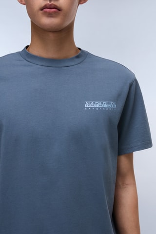 T-shirt S Dati - Blauwgrijs