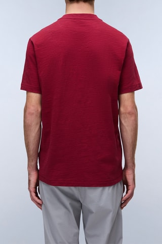 T-shirt S Arbia - Gemêleerd Bordeauxrood