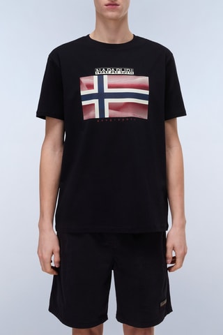 T-shirt Lari - Zwart