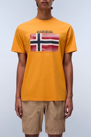 T-shirt S Lari - Oranje