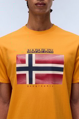 T-shirt S Lari - Oranje