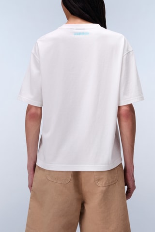 T-shirt S-Nice - Blanc - Napapijri