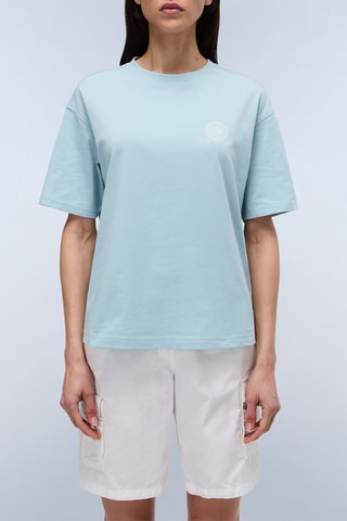 T-shirt S-Nice - Ciel - Napapijri