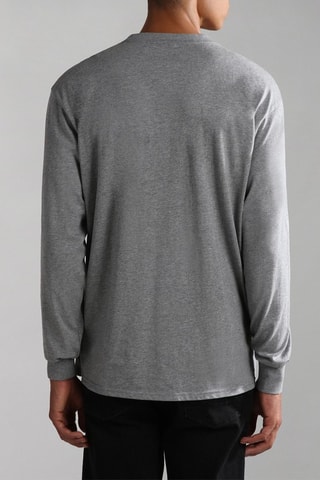 T-shirt S-Morgex Gemêleerd Grijs