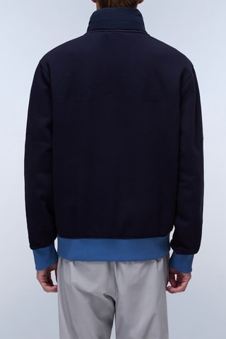 Sweater met Capuchon B Ambra - Marineblauw