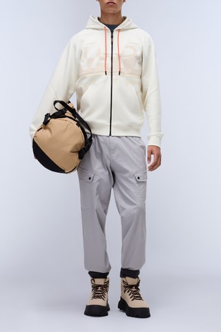 Sweater met Capuchon B Anghiari - Ecru