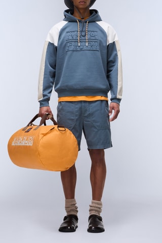 Sweater met Capuchon B Cenci - Pauwblauw