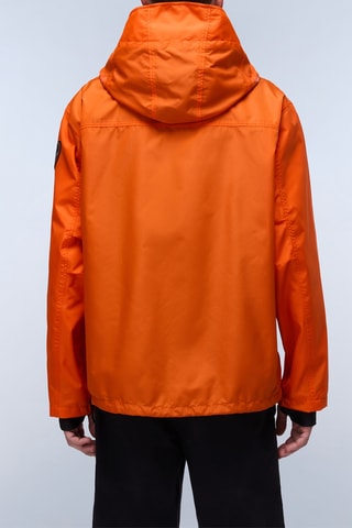 Sweater met Capuchon Rainforest - Feloranje en Zwart