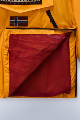 Sweater met Capuchon Rainforest - Oranje en Zwart