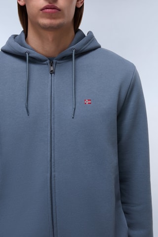 Sweater met Capuchon Balis - Donkergrijs