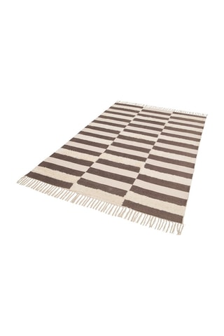 Tapis Java - Marron et crème