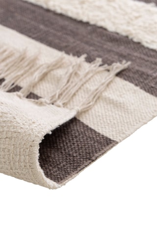 Tapis Java - Marron et crème