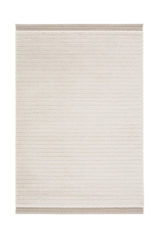 Tapis Masha - Crème et marron