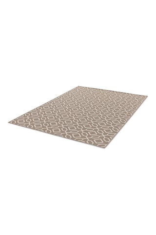 Tapis Duce - Marron et blanc