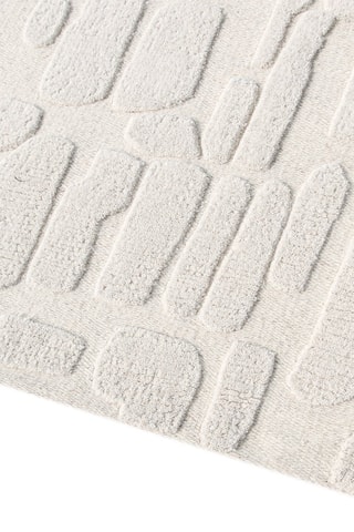 Tapis en laine Torino - Blanc