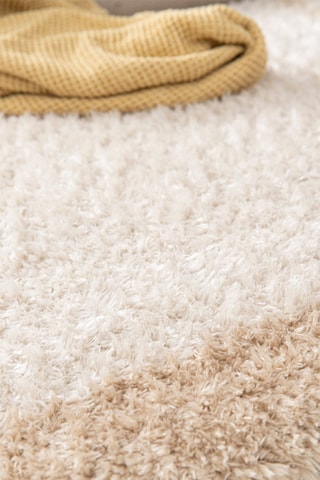 Tapis Reflection - Beige et écru