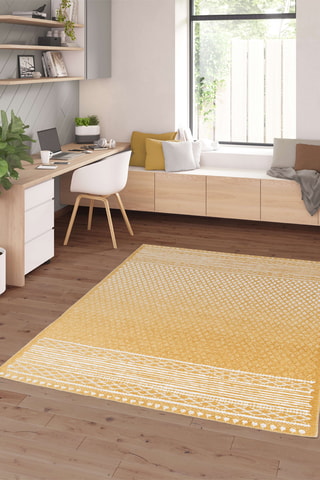 Tapis Charly - Jaune