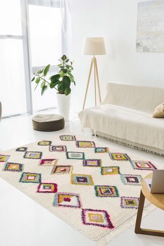 Tapis Bedouin - Blanc