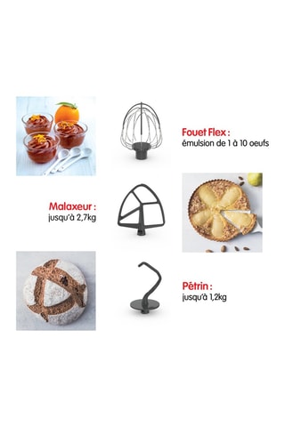 Roestvrijstalen Keukenmachine -  5,5 l