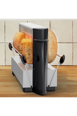 Broodrooster Vintage - 760 W - 1 sleuf - Grijs