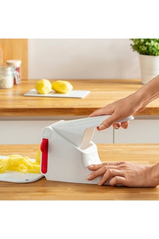 Friet- en Groentesnijder XL en Grill - Wit